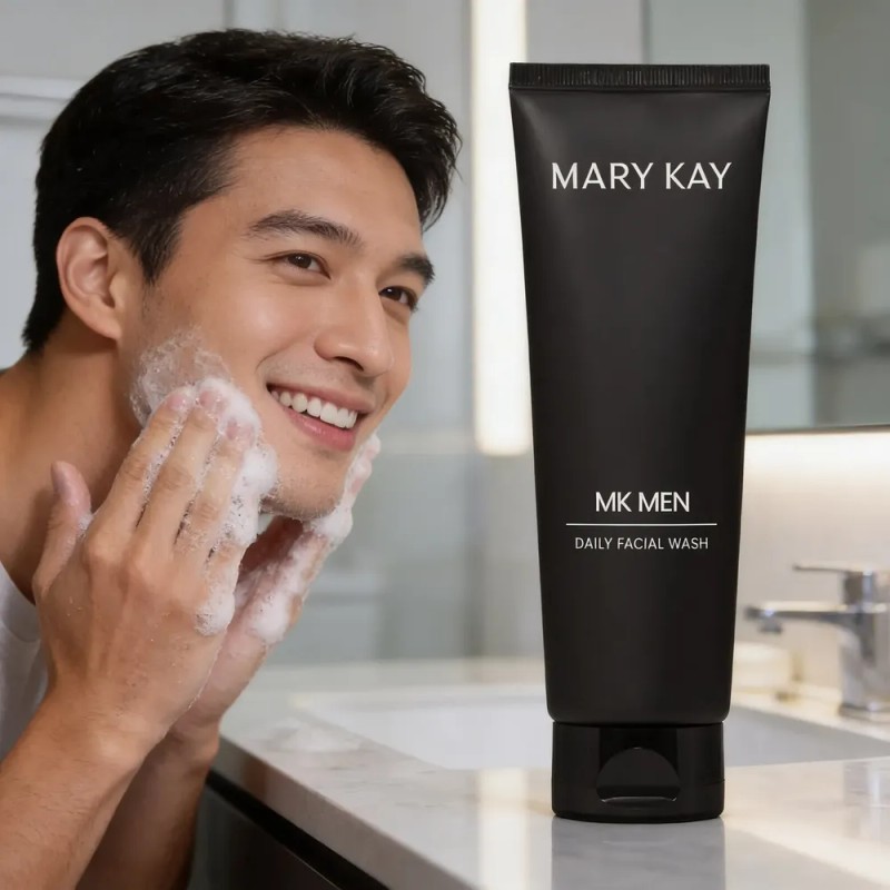 Gel Limpiador Facial Mk Men Mary Kay Original 133ml