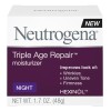 Crema facial nocturna antiarrugas Neutrogena Triple Age Repair 1.7 oz