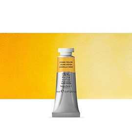 Winsor & Newton : Professional Watercolour Paint : 14ml : Indian Yellow