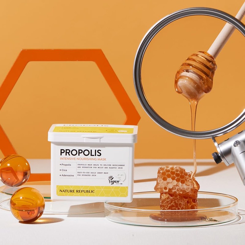 NATURE REPUBLIC Cube Sheet Mask (Propolis)