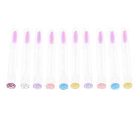 minkissy Spiral Head Mascara Wands ABS Tube Colorful Eyelash Brush for Easy Application