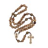 Intercession™ Our Father Sacred Handmade Solid Wood Rosary (Our Lady