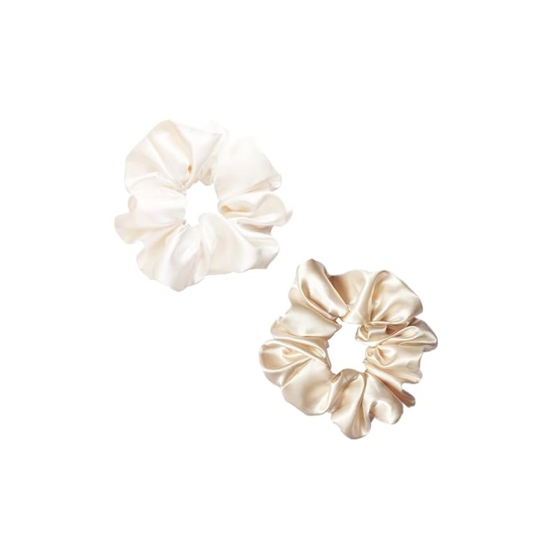 Triko 12 Coleteros de Seda Satinada de 4.5 Pulgadas, Scrunchies