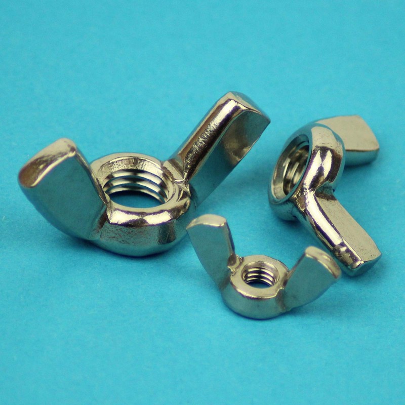 Eisenwaren2000 M6 Wing Nuts American Shape (Pack of 20) –