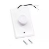 Wall Mounted Fireplace Blower Rheostat Variable Speed Controller w/ Cover