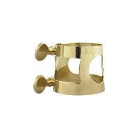 Selmer 1715 Tenor Saxophone Ligature - Gold Lacquered
