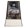 Huahoo Black Money Rugs 100 Dollar Bill Area Rug Door