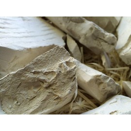 UCLAYS YELLOW clay chunks natural for eating (food), 4 oz (110 g)