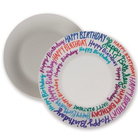 Color-Me Glazed Ceramic Plate Pk12