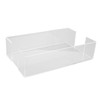 Napkin Tray Storage Holder Transparent Acrylic Modern 9.5x5.5x2.5in Large Capacity