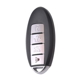 XINXUSONG CWTWB1U840 Car Key Fob Keyless Control Entry Remote 4 Button Vehicles Replacement Compatible with Versa Sentra CWTWB1U840 285E3-3SG0D