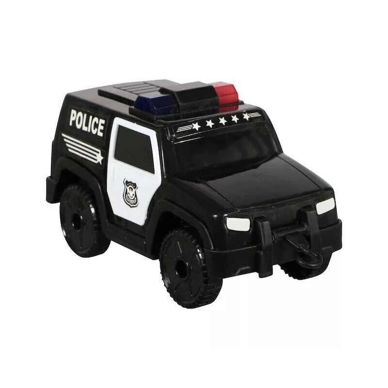 Turbo Wheels new Toy Light Up Emergency Vehicles, 6x2.875x2.125 in.