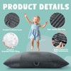 MABOZOO Kids Crash Pad, 2-in-1 Sensory Crash Mat & Bean