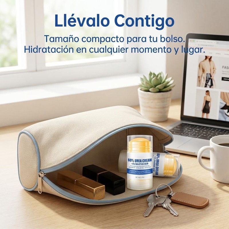 2PCS Crema Hidratante Para Pies con Urea 60