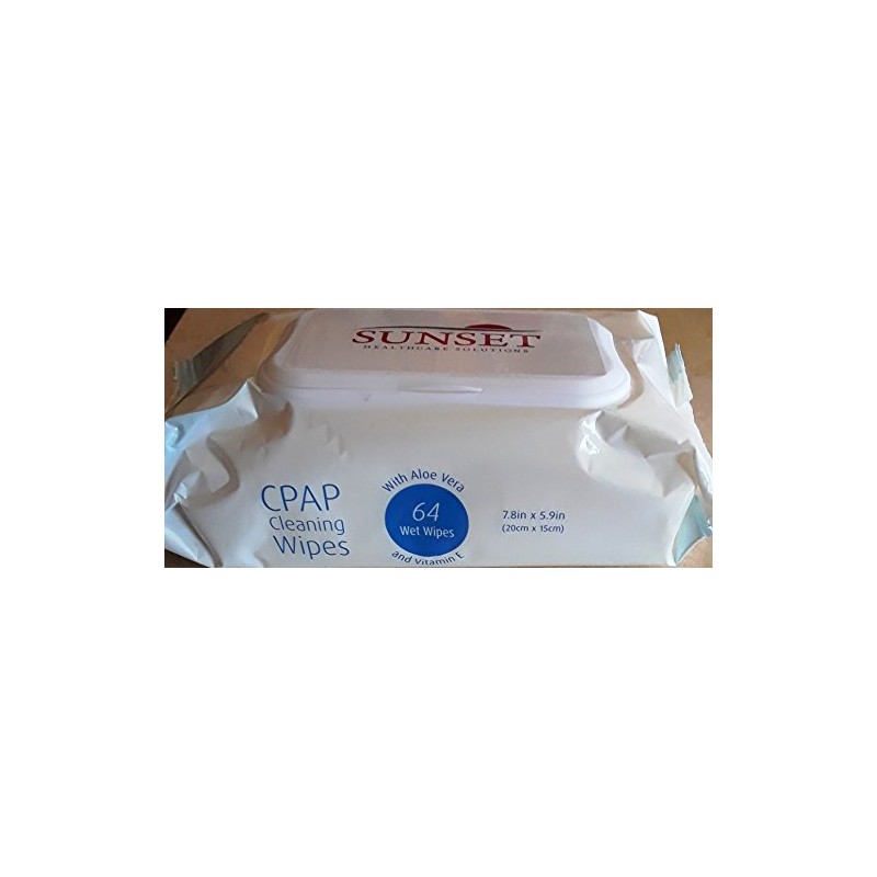 Sunset Healthcare Solutions, Inc. Sunset Healthcare CPAP Mask Cleaning Wipes