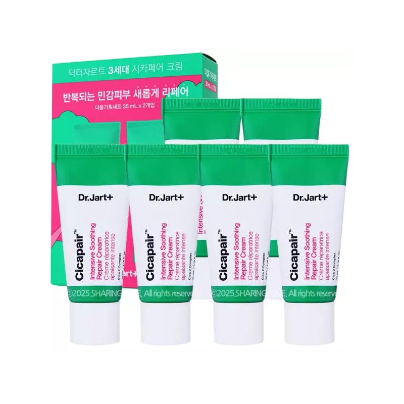 Dr. Jart+ 닥터자르트 시카페어 인텐시브 수딩 리페어 크림35ml x6개 Dr.