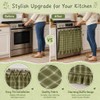 Oven Skirt, Oven Skirt Curtain for Door, Kitchen Decorative Cabinet