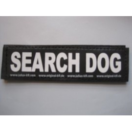 SEARCH DOG (Small) Package of 2 Julius-K9 Labels for Harnesses