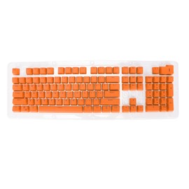 PBT Keycaps 106 Keys 2 Color Injection Molding OEM Height Light Transmission Custom Keycaps for Mechanical KeyboardOrange