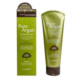 Econier Pure Argan Real Cleansing Foam 180g - TJ Fruit Country Cleansing Foam Cleansing Makeup Wash Face Wash Foam Cleansing 2ea