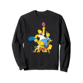 The Simpsons Family Donut Reach Sweatshirt
