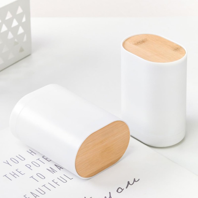 Toothpick Dispenser Toothpick Holder, Pop-Up Automatic Toothpick Dispenser with Easy-Lift
