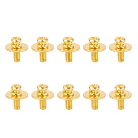 10Pcs Drum Set Lug Screw Replacement Metal Musical Instrument Drum Kit Ear Claw Hook Mount Screw Accessory Gold