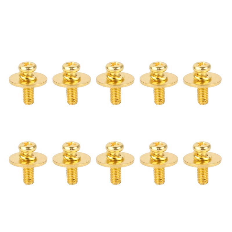 10Pcs Drum Set Lug Screw Replacement Metal Musical Instrument Drum