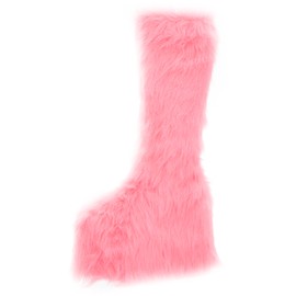 Ellie Shoes Women's 500-Fuzz Boot, Pink, 7 US/7 M US