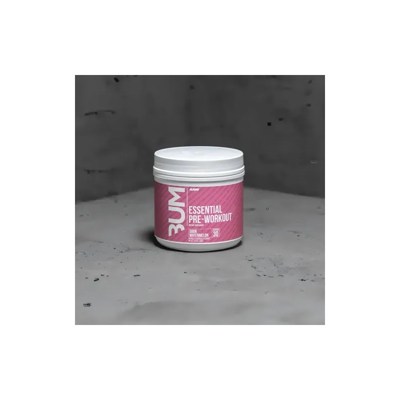 Pre Entreno Cbum Essential Pwo Raw Nutrition 30 Servicios Sabor