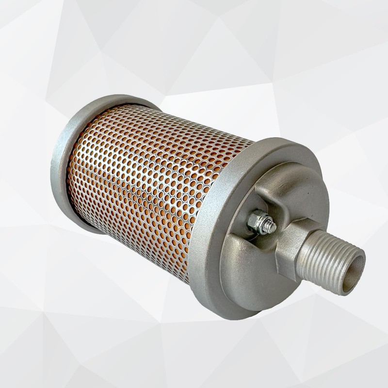 M07 Air Compressor Muffler 3/4" NPT Male, Air Exhaust Silencer
