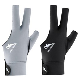 Billiard Gloves, Billiard Gloves, 3 Fingers, Left Hand, Right Hand, Anti-Slip, High Elasticity, Breathable, Fingercut Gloves, Stylish, Solid, Casual, Men's, Women's, Thin, Adults, Waterproof, Sweat