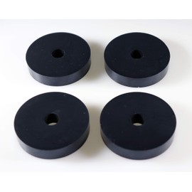 Sorbothane Premium Vibration Isolation Washer (2.5" OD x 0.5" ID x 0.5" Thick, 30 Durometer (Soft))