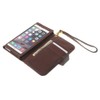 DFV mobile - Crazy Horse Synthetic Leather Wallet Case with
