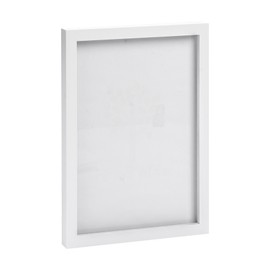 Nicola Spring Photo Frame - Fits Photo Size 8 x 12" (20 x 30cm) - Pack of 1 - White Picture Frame Wall Mounted Portrait A4 Photo Frame with Stand Freestanding Photo Certificate Display Poster Frame