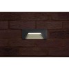 PathLux Surface Brick Light IP65 3w 150lm 3000K Dark Grey