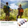 Outanaya Lightweight Carabiner Compass Buckle Mini Outdoor Compass for Hiking