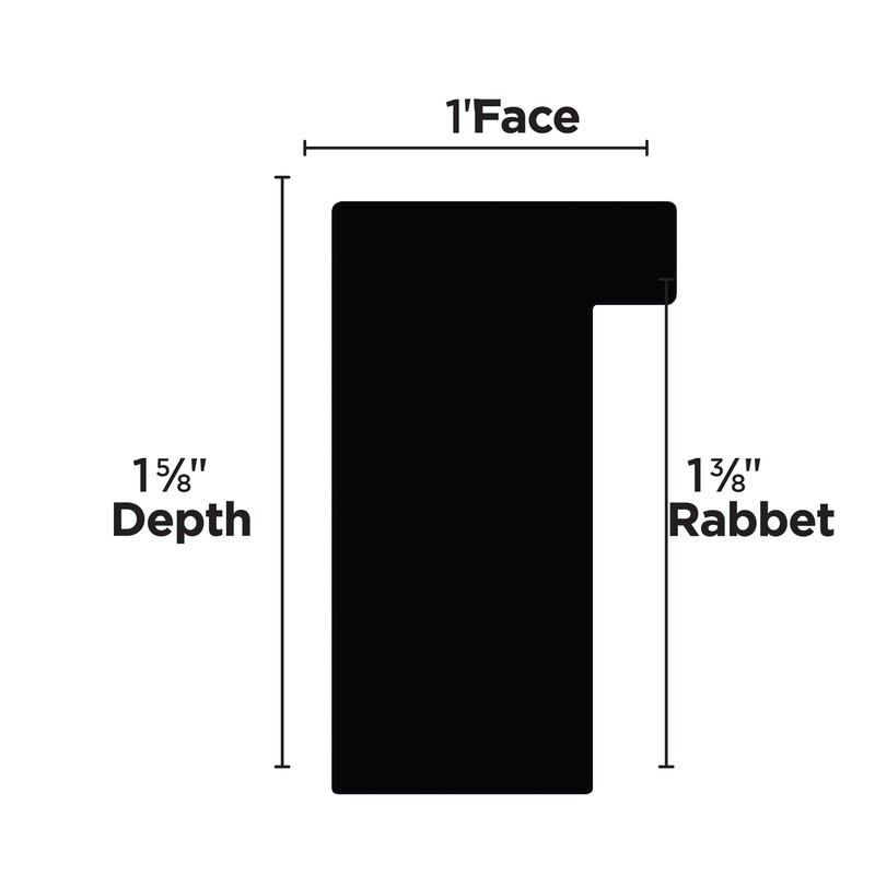 Creative Mark Gotham Deep Complete Picture Frames - Black -