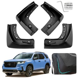 Actkill Custom Fit for Mud Flaps 2023 2024 2025 Honda Pilot Mud Splash Guard Front and Rear 4-PC Set