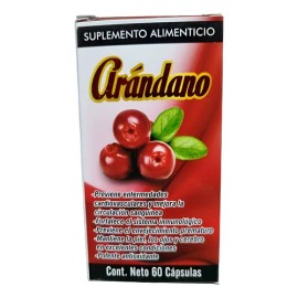 Arandano 60 Capsulas Suplemento Alimenticio Naturalin N/a
