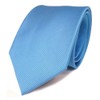 Designer Silk Tie Blue Rep Baby Blue Plain Silk Tie
