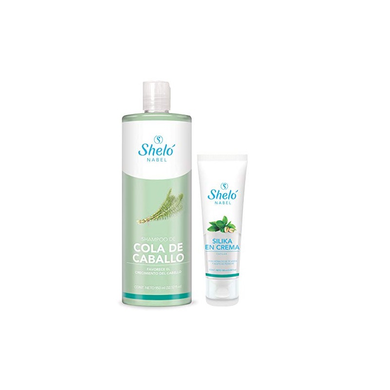 Kit crecimiento de cabello | Shampoo cola de caballo y