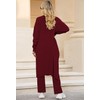 Women's Fuzzy 3 Piece Sweatsuit Open Front Cardigan Crop Tops