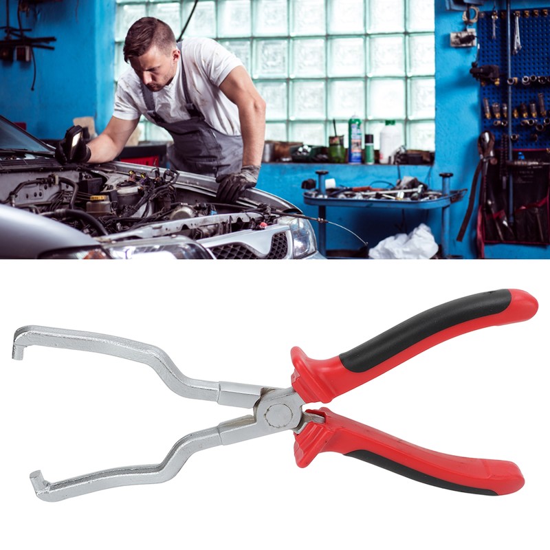 Fuel Feed Pipe Plier Universal Steel Ergonomic Design Petrol Line