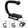 HWAMART Camera Smartphone Stabilizer, Video Action Stabilizing Handle, Handheld Stabilizer