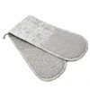 Clay Roberts Oven Gloves, Light Grey, Double Oven Mitts, Heat