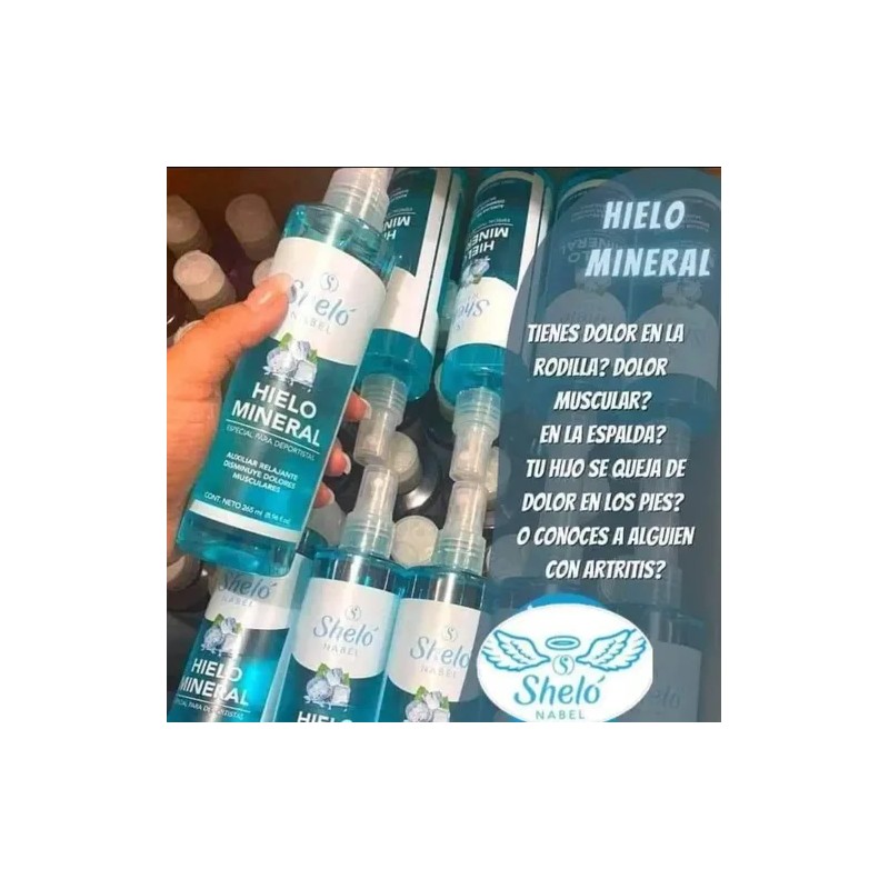 Kit Hielo Mineral Y Crema Vrc Shelo Nabel, Original +regalo
