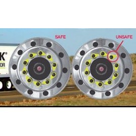 Wheel-Check High Temp - Orange Loose Wheel Nut Indicators 1-1/2" (38.1MM)