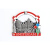 Amsterdam (Netherlands) - 3D Metal Fridge Magnet for Kitchen Refrigerator