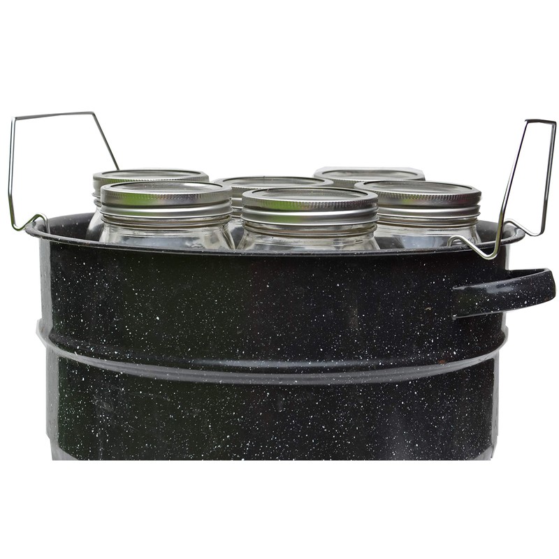 Blimber Stainless Steel Canning Rack Contoured Steel Handles Rack Non-Rusting